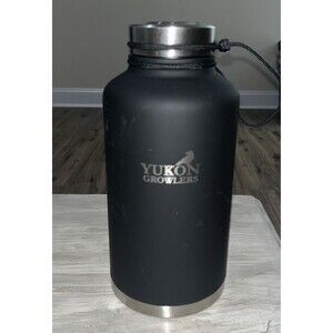 Genuine OEM Yukon Growlers 64 Oz Insulated Stainless Steel Screw  Top Jug Bottle